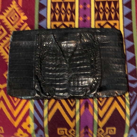Nancy Gonzalez leather clutch - Picture 1 of 7